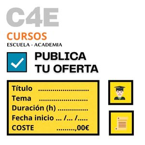 Publica tu oferta como escuela o academia